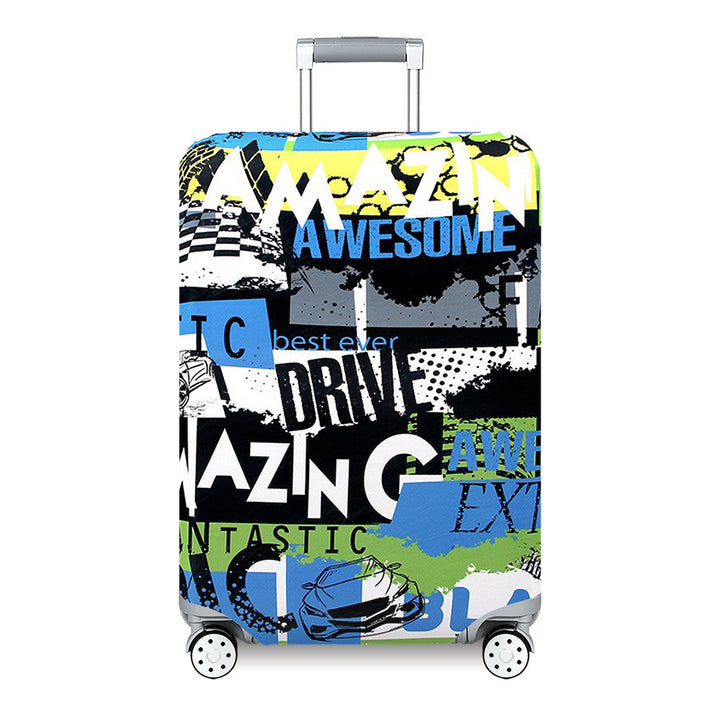 Women's Travel Suitcase with Colorful Floral Design Bowlift