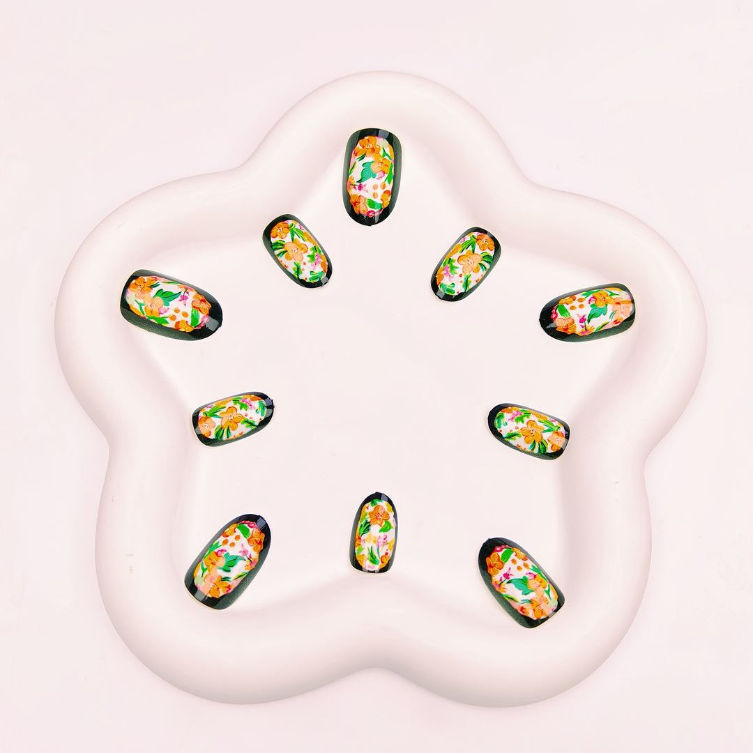 Blossom Nail Art Design Bowlift