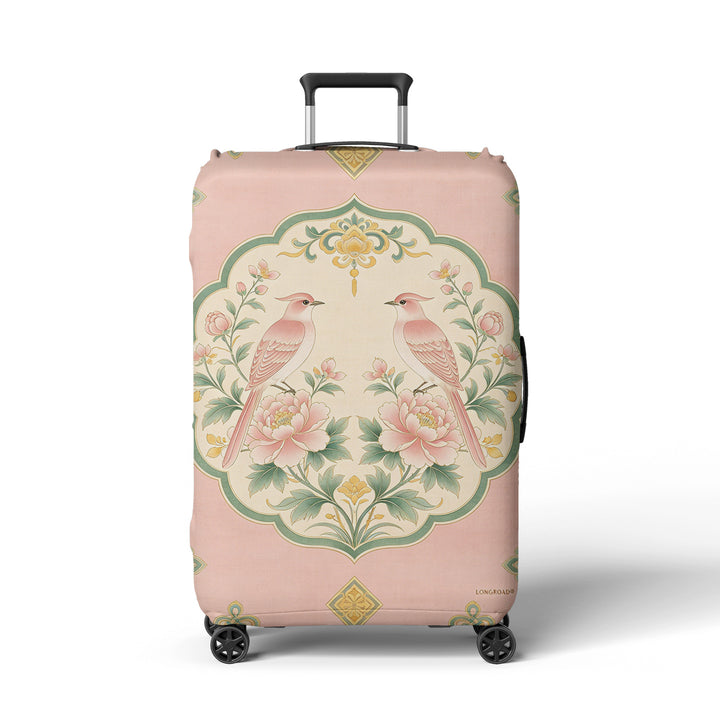 Women Hard Shell Suitcase in Elegant Bamboo Design Bowlift