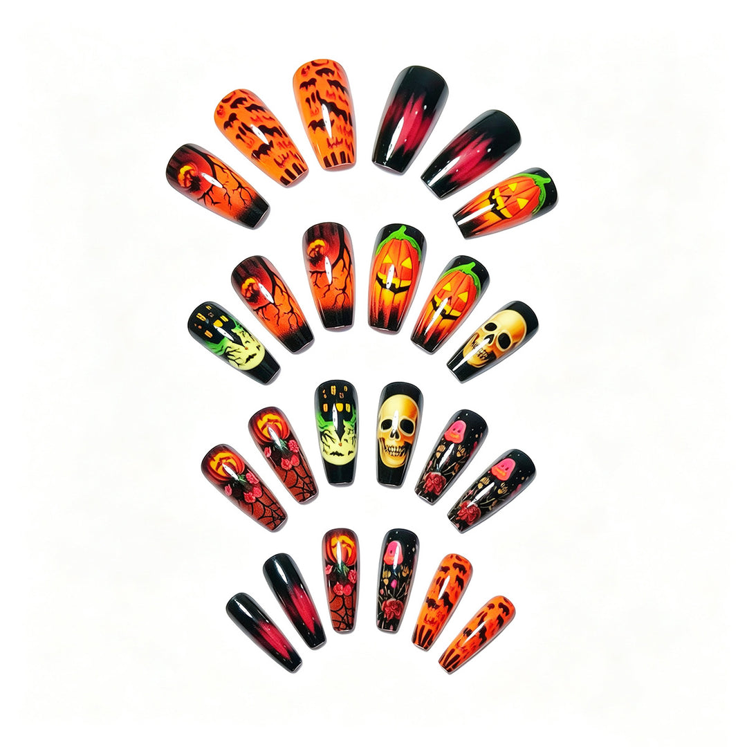 Creative Halloween Nail Art Bowlift