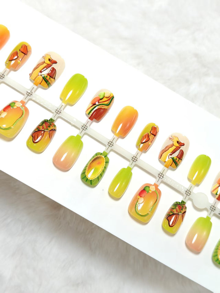 Creative Nail Art Artificial Nails Bowlift