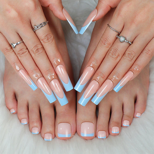 Creative Press-On Nail Set Bowlift