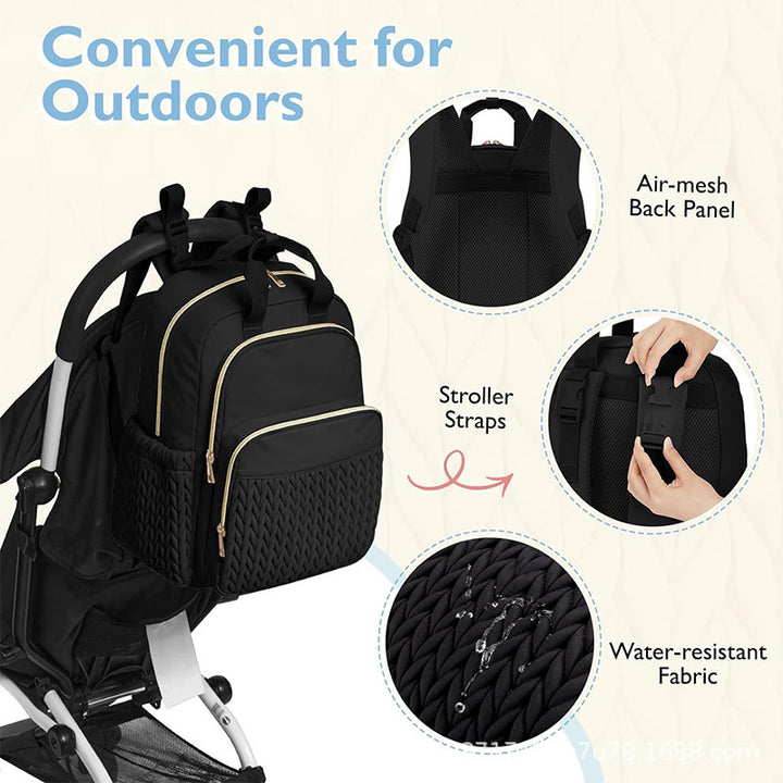 Fashionable backpack with structured design and multiple compartments Bowlift