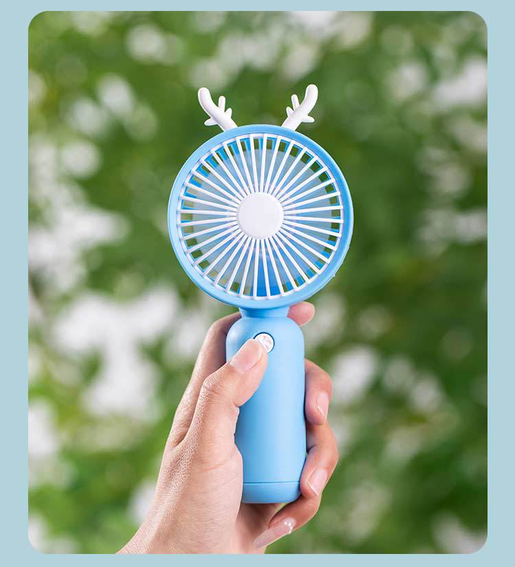 Ladies portable handheld fan in animal design Bowlift