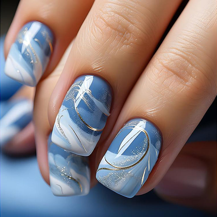 Artful Nail Extensions with Elegant Tips Bowlift