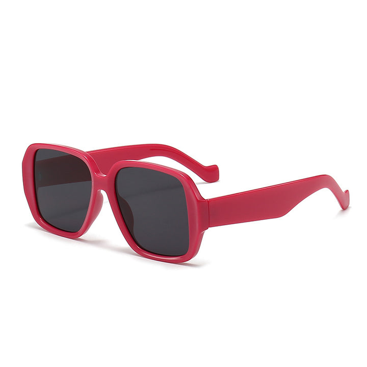 Women's Geometric Sunglasses with Wide Frame Bowlift