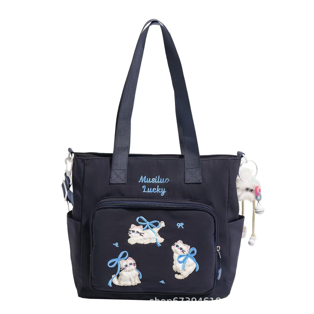 Cute Illustrated Tote Bag Bowlift