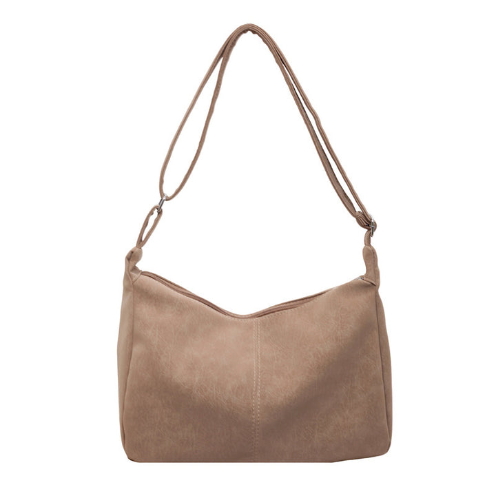 WoSoft Textured Faux Leather Hobo Bag Bowlift