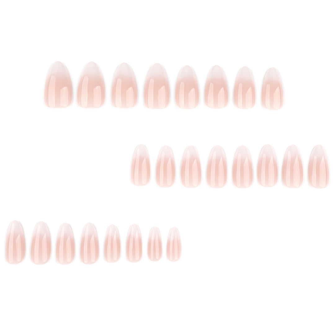Artful stiletto nails with an elegant gradient and high gloss Bowlift