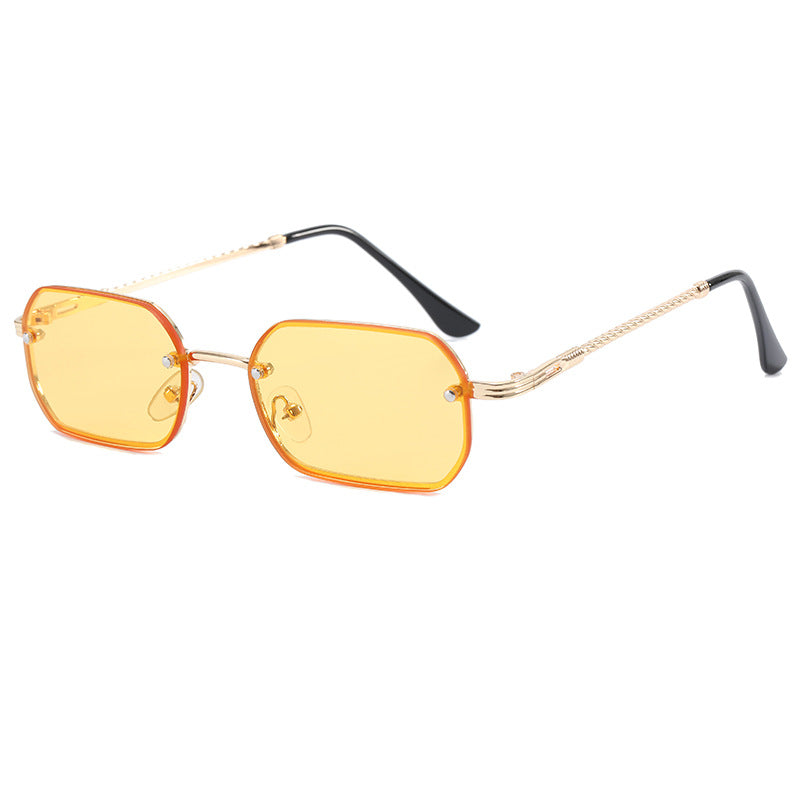 Women's stylish octagonal sunglasses with luxurious metal frame Bowlift