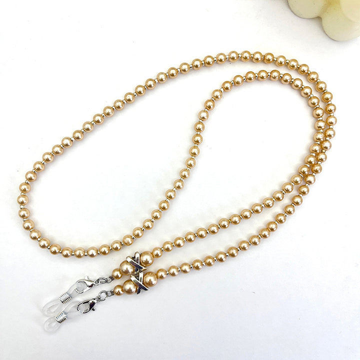 Elegant Pearl Beaded Eyewear Chain Bowlift