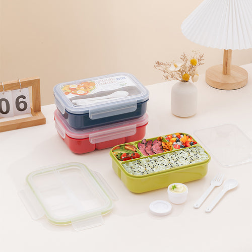 BPA-Free Multi-Section Lunch Bento Box