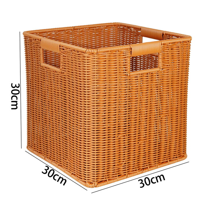 Rectangular Woven Storage Basket Bowlift