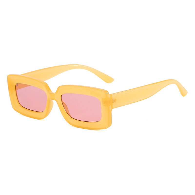 Ladies futuristic square sunglasses Bowlift