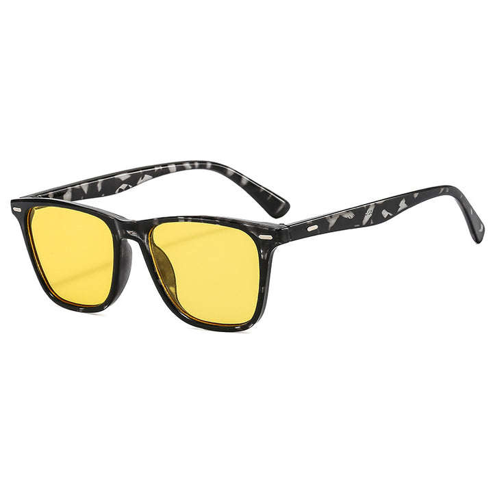 Women's clear glasses with high-quality plastic frame Bowlift