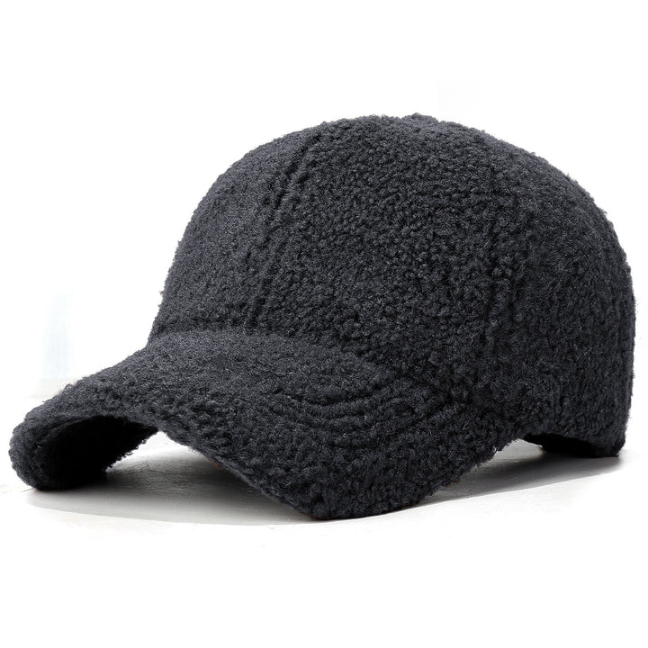 Women's Plush Fleece Baseball Cap Bowlift