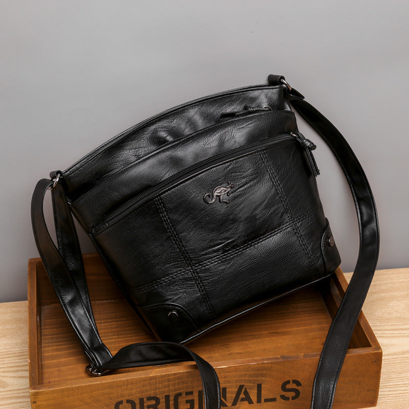 Ladies Handbag PU Leather Compact and Stylish with Spacious Pockets | Bowlift