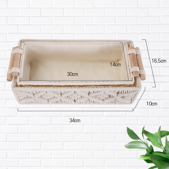 Macramé Storage Baskets