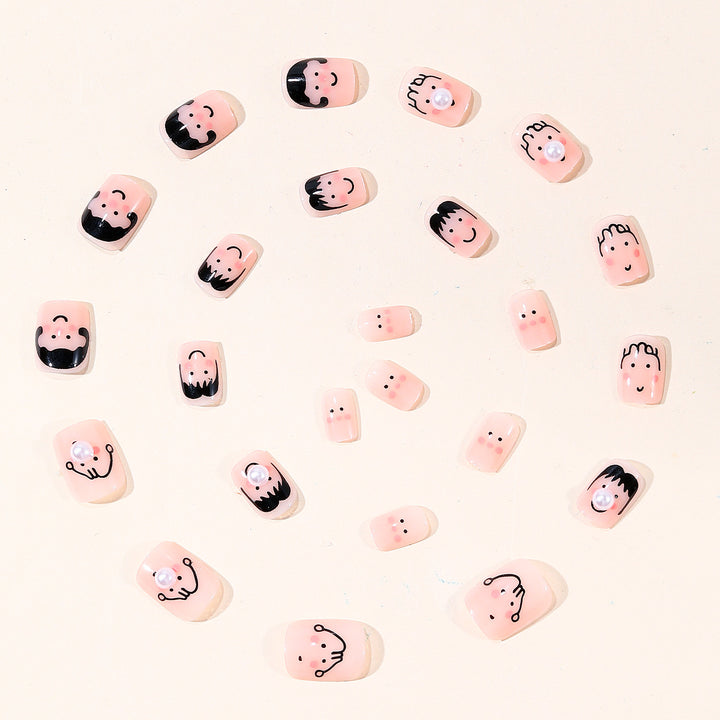 Whimsical Character Nail Art Bowlift