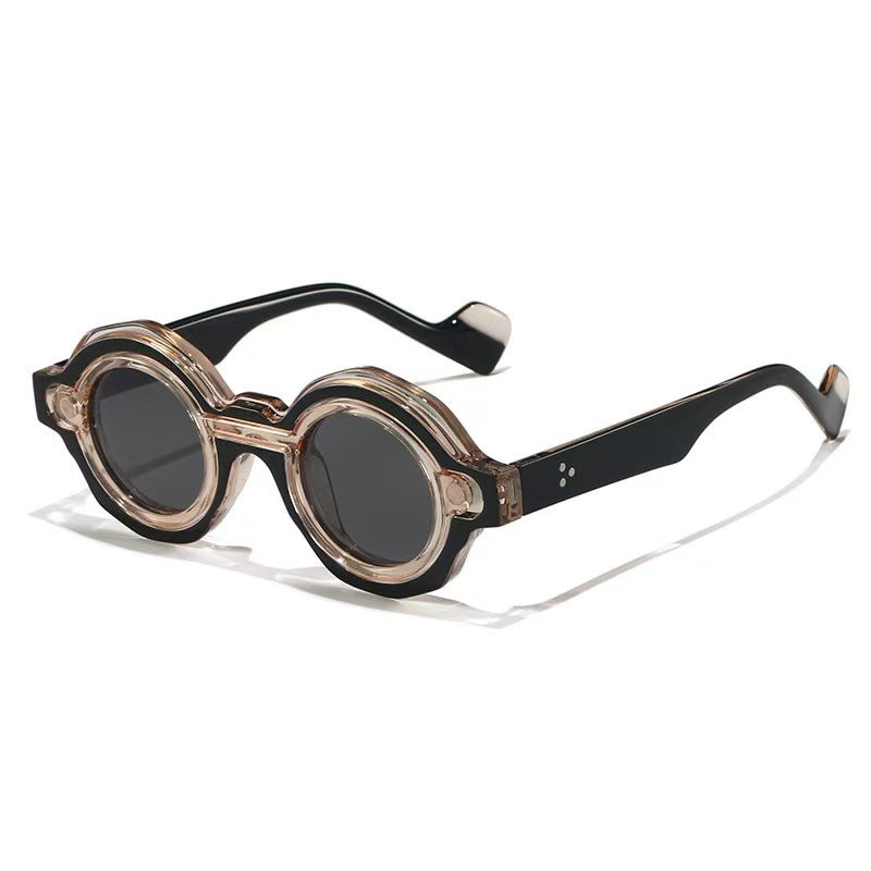 Ladies fashionable sunglasses with unique round design Bowlift