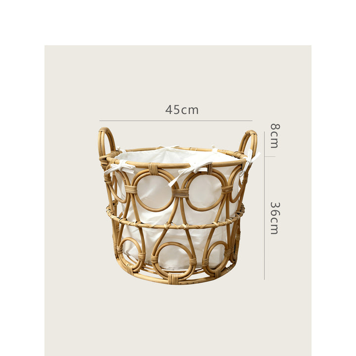 Basket with Round Cutout Bowlift
