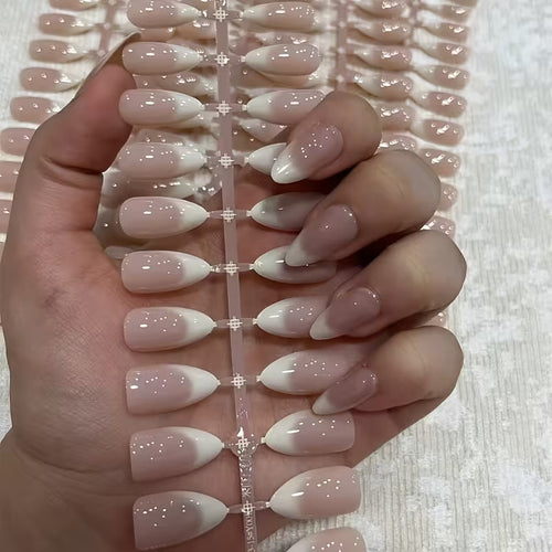 Premium Long-Lasting Almond Shaped Nail Tips Bowlift