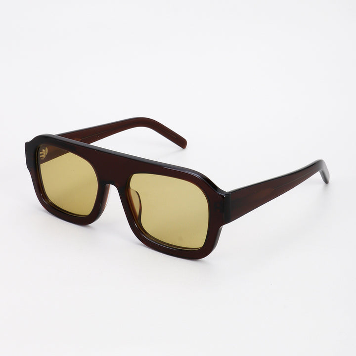 Women’s square sunglasses made of high-quality plastic with polarized lenses Bowlift