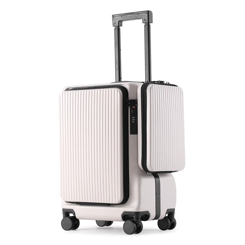 High-Durability Expandable Hard-Shell Travel Suitcase