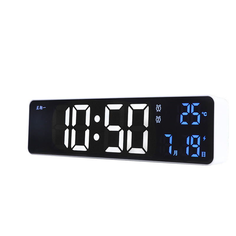 Digital alarm clock with temperature and date display Bowlift