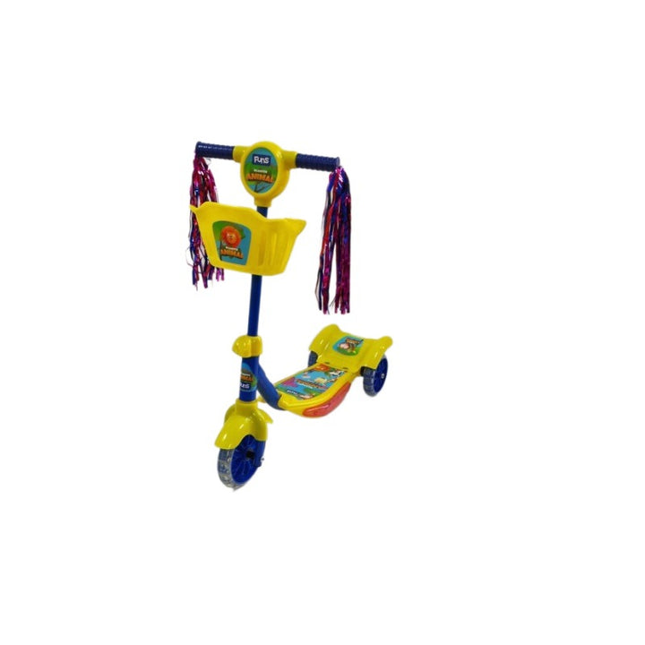 Compact Multi-Feature Kick Scooter Bowlift