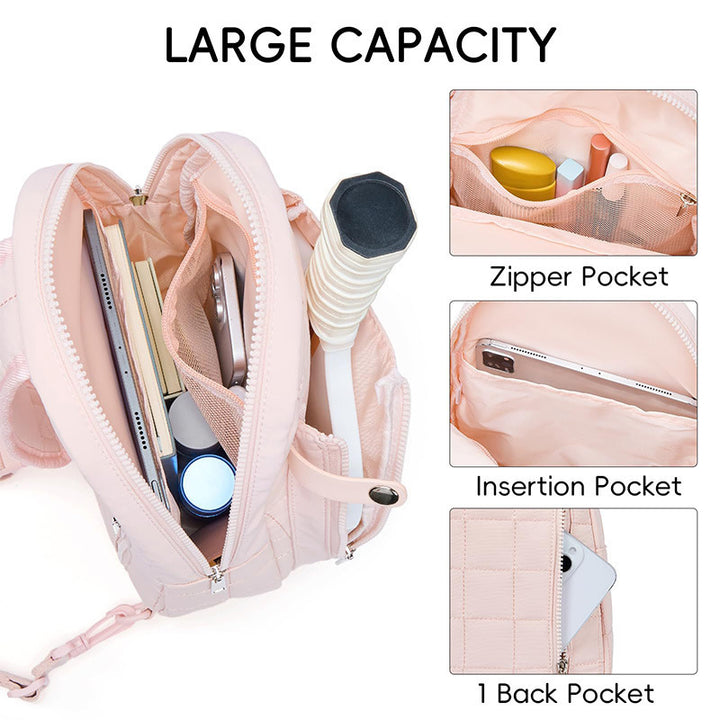 Practical Mini Crossbody Bag with Padded Carrying System Bowlift