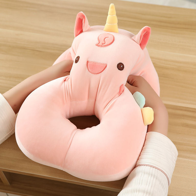 ergonomic neck support pillow with animal ears Bowlift