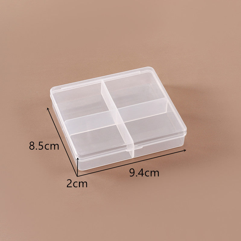 Multi-Compartment Clear Storage Container Bowlift