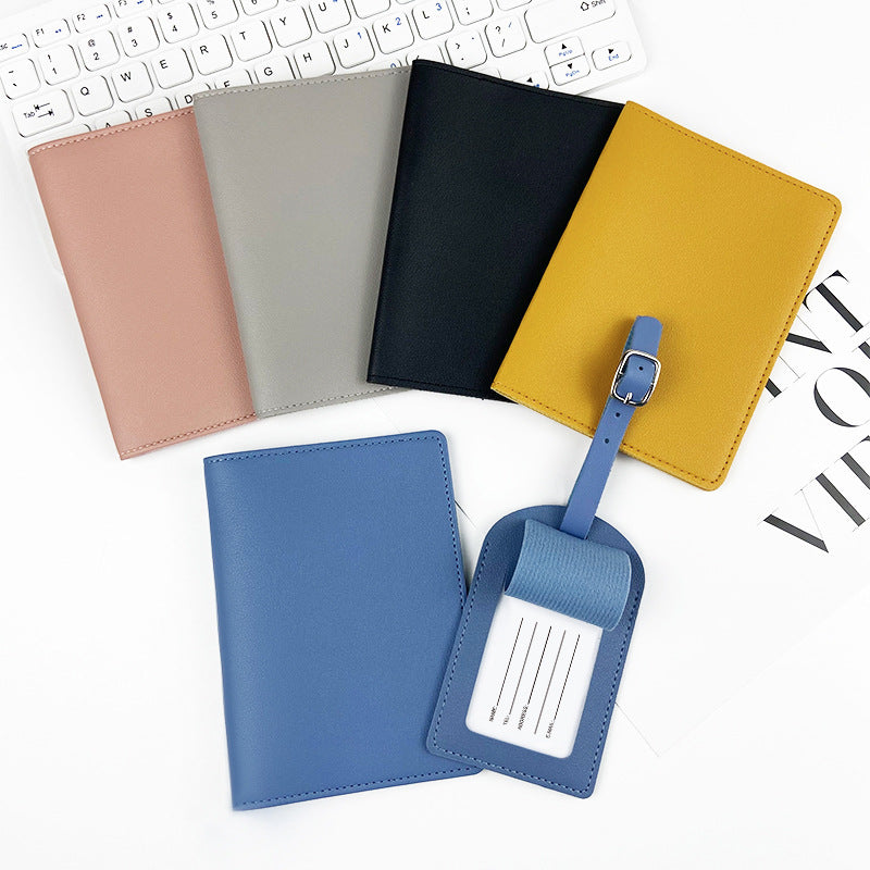 Stylish Passport and Luggage Tag Set Bowlift