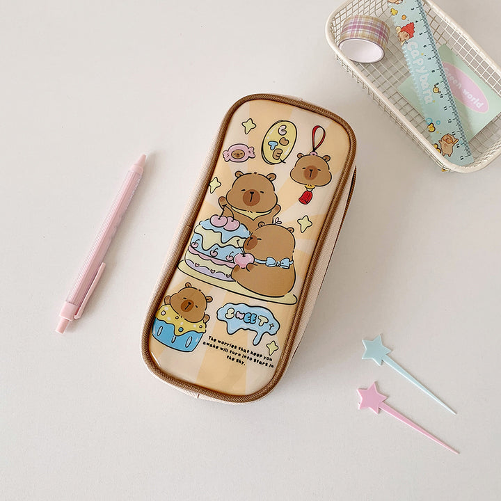 Cute Bear-Themed Pencil Case Bowlift