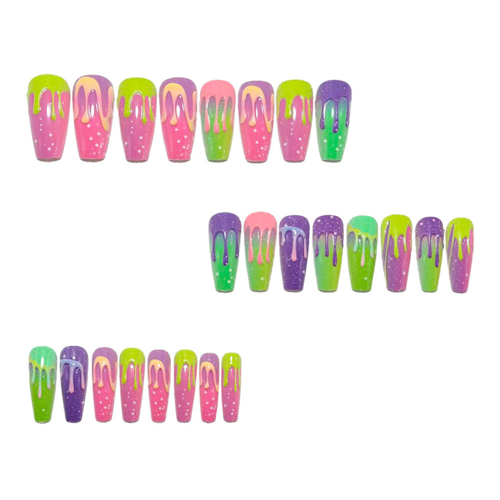 Nail Art in Creative Drop Design Bowlift