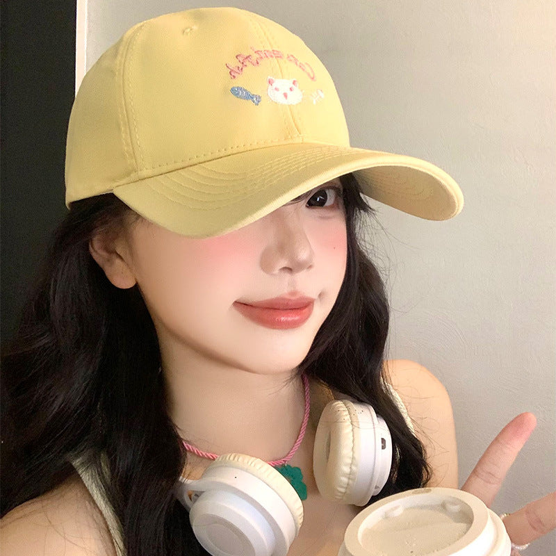 Playful Graphic Baseball Cap