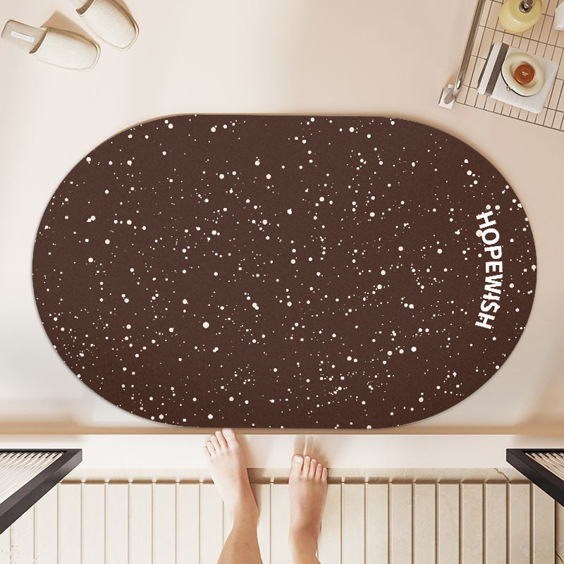 Soft Floral Bath Rug