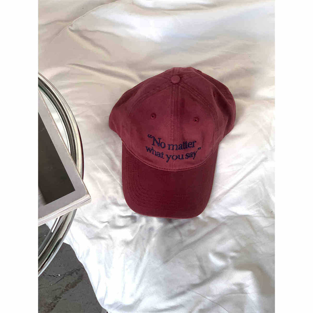 Women's Casual Embroidered Statement Cap Bowlift