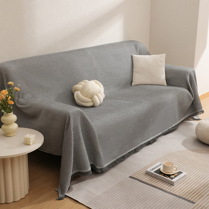 Home Decor Cozy Knitted Blanket