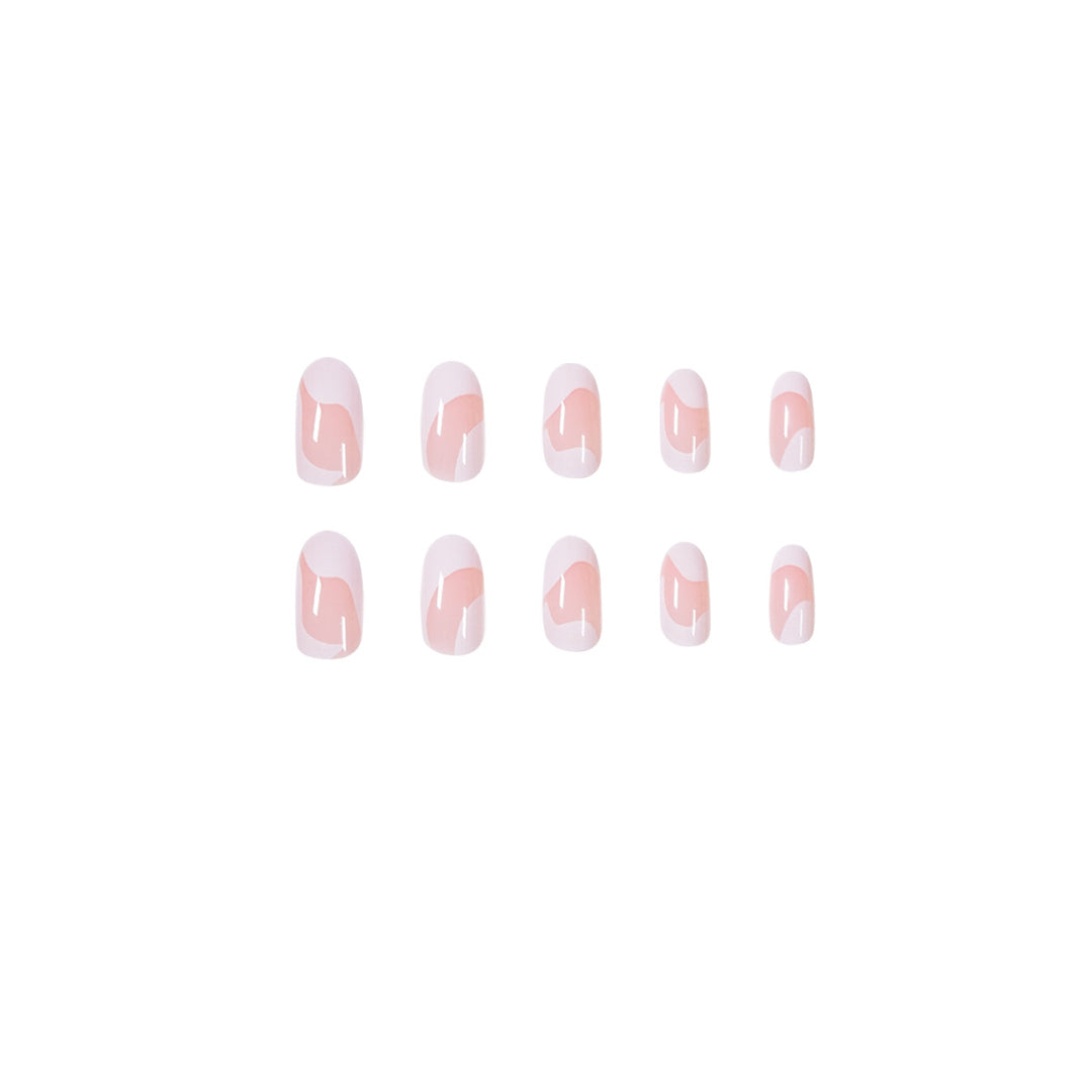 Artistic stiletto nails with elegant color structures Bowlift