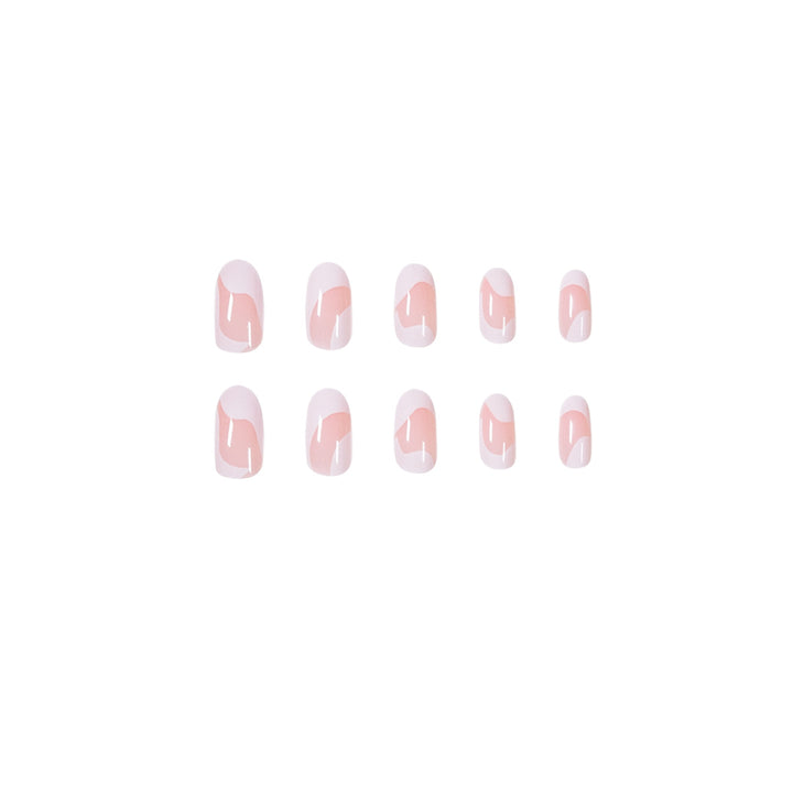Artistic stiletto nails with elegant color structures Bowlift