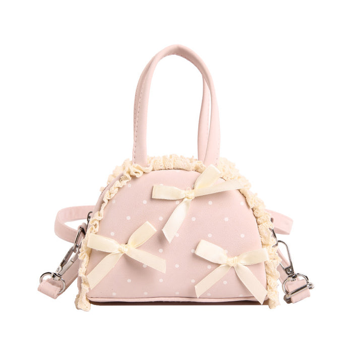 WoCharming Bow-Embellished Everyday Handbag Bowlift