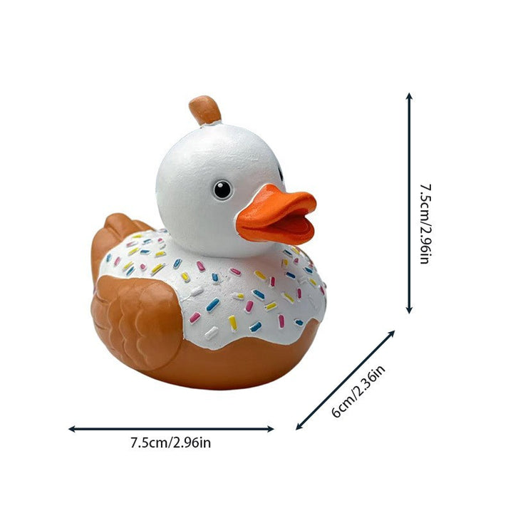 Funny Decor Rubber Duck with Sprinkles Bowlift