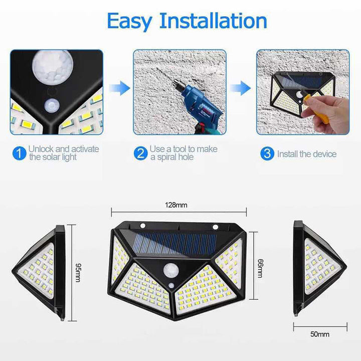 BowLift | Automatic Solar Light for Outdoor Lighting