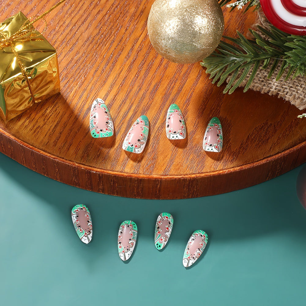 Artificial nail tips in creative design Bowlift