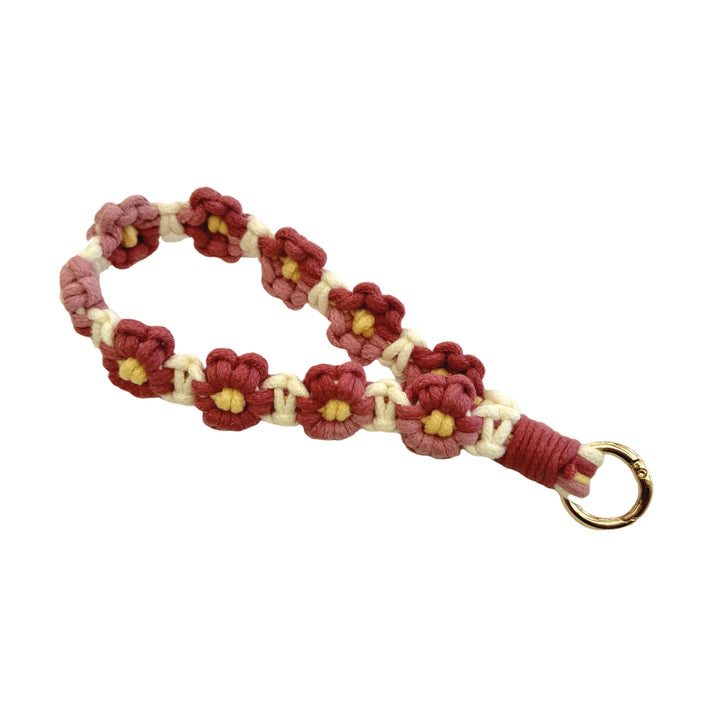 Handcrafted Macrame Keychain Holder Bowlift