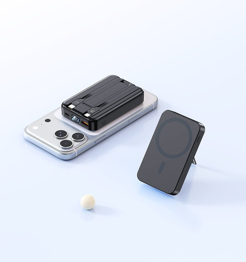 Portable power bank with fast charging technology and innovative smart function Bowlift