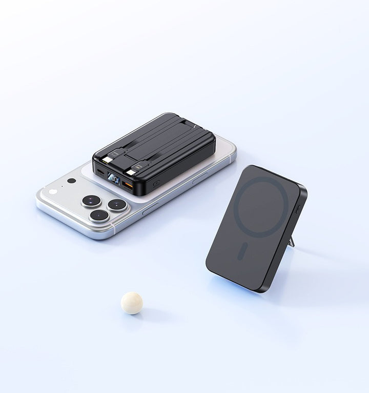 Portable power bank with fast charging technology and innovative smart function Bowlift