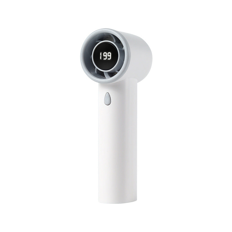 Unisex Portable Handheld Fan with Digital Speed Display Bowlift 1782010580